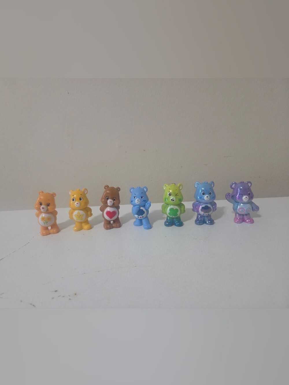 Care Bear 3" Figures Set Of 7